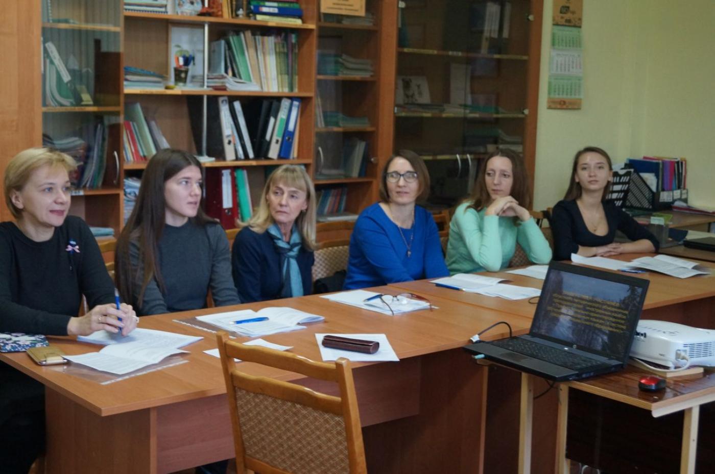 Учебно-методического объединения преподавателей иностранных дисциплин колледжей Минской области